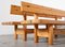 Pine Benches by Knud Friis & Elmar Moltke Nielsen for Friis & Moltke, 1960s, Set of 2, Image 7