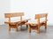 Pine Benches by Knud Friis & Elmar Moltke Nielsen for Friis & Moltke, 1960s, Set of 2, Image 3