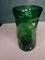 Vase Vintage en Verre Vert, 1960s 5