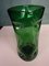 Vintage Vase aus Grünem Glas, 1960er 1