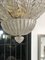 Lampada da soffitto in vetro di Murano di Barovier & Toso, anni '40, Immagine 3