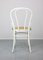 No. 18 White Chairs by Michael Thonet, Set of 4, Image 13
