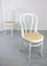 No. 18 White Chairs by Michael Thonet, Set of 4, Image 5