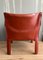 Fauteuil en Cuir Cognac par Mario Bellini, 1970s 12