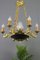French Empire Style Bronze, Brass and Glass Chandelier, 1920s, Image 31