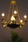 French Empire Style Bronze, Brass and Glass Chandelier, 1920s, Image 29