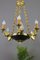 French Empire Style Bronze, Brass and Glass Chandelier, 1920s 22