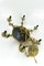 French Empire Style Bronze, Brass and Glass Chandelier, 1920s 16