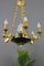 French Empire Style Bronze, Brass and Glass Chandelier, 1920s, Image 25