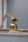 Italian Brass & Fabric Floor Lamp, 1950s 2