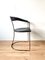 Vintage Black Leather Italian Dining Chairs from Arrben, Set of 6 7