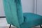 Green Velvet Lounge Chairs by Gigi Radice for Minotti, 1950s, Set of 2 6