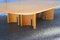 Large Minimalist Low Elm Coffee Table, 1970s, Image 3