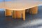 Tavolino da caffè grande minimalista in olmo, anni '70, Immagine 3