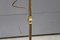 Italian Brass Adjustable Floor Lamp, 1950s 9