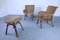 Mid-Century Wicker Table and Chairs, Set of 3 8