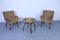Mid-Century Wicker Table and Chairs, Set of 3 15