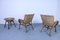 Mid-Century Wicker Table and Chairs, Set of 3, Image 14