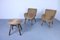 Mid-Century Wicker Table and Chairs, Set of 3 17