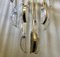 Mid-Century Round Murano Glass and Brass Chandelier, 1970 2