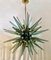 Mid-Century Italian Murano Glass Chandelier, 1970, Image 8