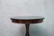 Biedermeier Round Mahogany and Black Glass Center Table, 1830 5