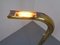 Large Tubular Dimmable Brass Floor Uplighter, 1960s, Image 11