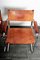 Vintage Model S34 Cognac Saddle Leather Dining Chairs by Mart Stam & Marcel Breuer for Unbekannt, Set of 4, Image 11
