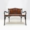 Antique Embossed Bentwood Bench by Jacob and Josef Kohn 3