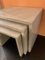 Tavolini ad incastro vintage in marmo grigio, Svizzera, set di 3, Immagine 7