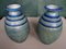 Art Deco Ceramic Vases, 1930s, Set of 2, Image 1