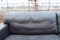 Vintage Swiss DS 17 Black Leather Sofa from de Sede, 1990s 15