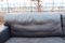 Vintage Swiss DS 17 Black Leather Sofa from de Sede, 1990s, Image 15