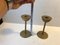 Mid-Century Danish Brass Candlesticks from Cawa, 1970s, Set of 2 6