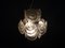 Mid-Century Italian Acrylic Glass & Chrome Pendant Lamp, 1960s, Image 2