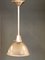 French Pendant Lamp in Holophane Style, 1940s, Image 1
