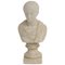 Buste Plaster Art Déco Albaster Néoclassique, Début 20ème Siècle 1