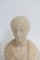 Buste Plaster Art Déco Albaster Néoclassique, Début 20ème Siècle 7