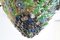 Lampadario neoclassico a forma di fiore in vetro di Murano, Immagine 7