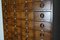 Large English Oak Apothecary Cabinet, 1920s 3