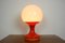 Mid-Century All Glass Table Lamp from Valasske Mezirici, Czechoslovakia, 1970s, Image 5