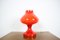 Lampe de Bureau Rouge en Verre par Stefan Tabery, 1960s 2