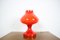 Rote All Glas Tischlampe von Stefan Tabery, 1960er 2