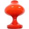 Red All Glass Table Lamp by Stefan Tabery, 1960s, Image 1