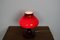 Red All Glass Table Lamp by Stefan Tabery, 1960s, Image 4