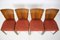 Art Deco Esszimmerstühle H-214 von Jindrich Halabala für Up Zá, 4er Set 12