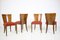 Art Deco Dining Chairs H-214 by Jindrich Halabala for Up Zá, Set of 4 4