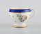 Cremefarbene antike Tassen aus handbemaltem Porzellan von Sevres, Frankreich, 19. Jahrhundert, 2er Set 2