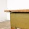 Antique Swedish Olive Green Painted Farmhouse Table 14