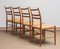 Slim Beech Wicker Model Gracell Dining Chairs by Yngve Ekström for Gemla, 1960s, Set of 4, Image 12